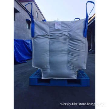 White breathable  jumbo bag